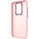 Чохол TPU+PC Lyon Frosted для Xiaomi Redmi Note 8 Pro Pink 273497 фото 4