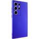 Чохол TPU GETMAN Liquid Silk Full Camera для Samsung Galaxy S24 Ultra Синій / Iris 397589 фото 2
