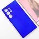 Чохол TPU GETMAN Liquid Silk Full Camera для Samsung Galaxy S24 Ultra Синій / Iris 397589 фото 3