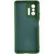 Чохол Silicone Cover Ummi Lakshmi Full Camera (AA) для Xiaomi 11T / 11T Pro Зелений / Dark green 399550 фото 2