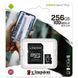 Картка пам*ятi microSDXC 256Gb Kingston Canvas UHS-I/U3 Class 10 Select Plus R100/W60MB/s + SD-адаптер (SDCS2/256GB) 269737 фото 3