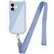 Чохол TPU GETMAN Cat with straps для Apple iPhone 16 Plus (6.7") Blue 357613 фото 2