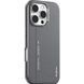 Чохол-накладка iPhone 16 Pro Max Blueo Leather Case MagSafe (B52-I16PMGRY) Grey 321555 фото 1