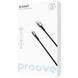 Кабель Proove Silicraft USB to Lightning 2.4A (1m) black (CCSC12001101) 383264 фото 2