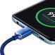 Кабель Baseus Crystal Shine Series Fast Charging Data USB кабель Type-C To Type-C 100W 1.2m (CAJY000603) Blue 260560 фото 4