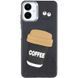 Чохол TPU Leather Toys для Samsung Galaxy A06 Coffee / Black 360637 фото 1
