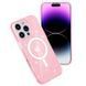Чохол TPU Galaxy Sparkle (MagFit) для Apple iPhone 16 Pro (6.3") Pink+Glitter 317030 фото 7