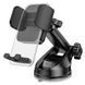 Автомобільний тримач Proove Crystal Clamp Plus Suction Type Car Mount (CHCSP0000001) Black 286770 фото 3