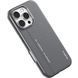 Чохол-накладка iPhone 16 Pro Max Blueo Leather Case MagSafe (B52-I16PMGRY) Grey 321555 фото 2