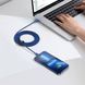 Кабель Baseus Crystal Shine Series Fast Charging Data USB кабель Type-C To Type-C 100W 1.2m (CAJY000603) Blue 260560 фото 5