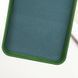 Чохол TPU GETMAN Liquid Silk Full Camera для Samsung Galaxy S24 FE Зелений / Dark green 323886 фото 7