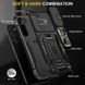 Ударостійкий чохол Camshield Army Ring для Samsung Galaxy S22+ Чорний / Black 285628 фото 4