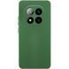 Чохол TPU GETMAN Liquid Silk Full Camera для Xiaomi Redmi Note 14 Pro 5G Зелений / Dark green 357206 фото 1