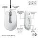 Миша LOGITECH MX Anywhere 3S for Mac, Pale Grey (910-006946) 317926 фото 5