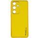 Шкіряний чохол Xshield для Samsung Galaxy A35 Жовтий / Yellow 294098 фото 1