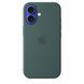 Чохол-накладка Apple iPhone 16 Plus Silicone Case with MagSafe - Lake Green (MYYH3) 322309 фото 1