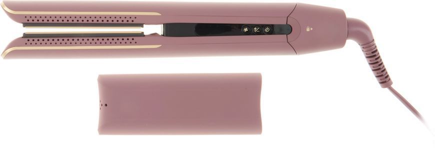 Випрямляч Remington AIRvive, 61Вт, темп.режимов-5, 150-230С, дісплей, кераміка, фіолетово-злотий 397305 фото