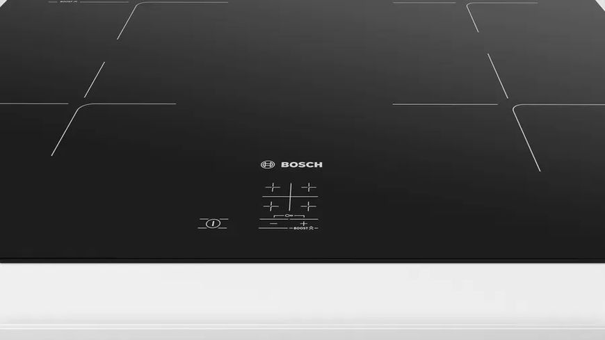 Варильна поверхня Bosch індукційна, 60см, чорний (PUG61KAA5E) 368661 фото