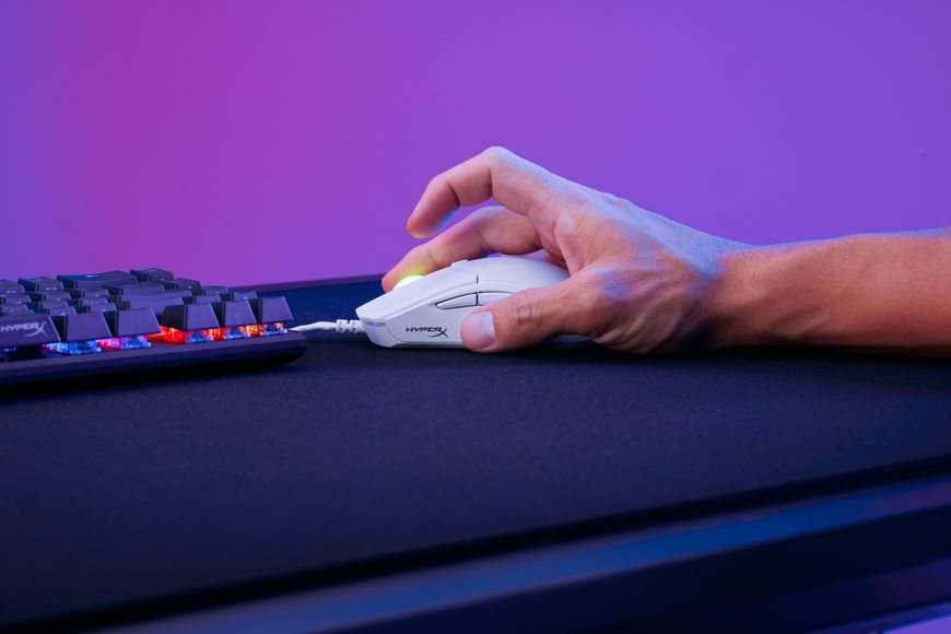 Миша HyperX Pulsefire Haste 2, RGB, USB-A, USB, білий (6N0A8AA) 372903 фото
