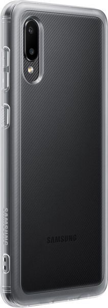 Чохол-накладка Samsung A02 (A022) Soft Clear Cover EF-QA022TTEGRU Transparent 189390 фото