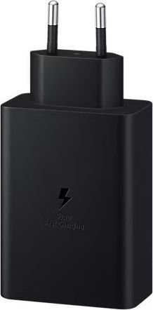 Зарядний Пристрій Samsung 65W Power Adapter Trio (w/o cable) EP-T6530NBEGEU / Чорна 307191 фото