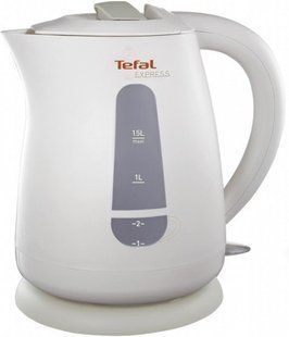 Електрочайник Tefal Express 1.5л, пластик, білий (KO299130) 368456 фото