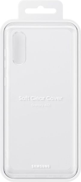 Чохол-накладка Samsung A02 (A022) Soft Clear Cover EF-QA022TTEGRU Transparent 189390 фото
