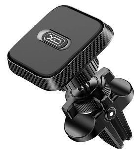 XO C123 Air Vent Car Holder Square Magnetic Bracket Автотримач (Чорний) 388729 фото
