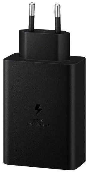 Зарядний Пристрій Samsung 65W Power Adapter Trio (w/o cable) EP-T6530NBEGEU / Чорна 307191 фото