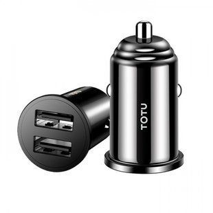 АЗП TOTU DCCD-014 2USB 3.4A White 248243 фото
