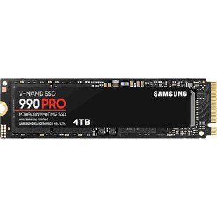 Накопичувач SSD Samsung M.2 4TB PCIe 4.0 990PRO (MZ-V9P4T0BW) 371927 фото