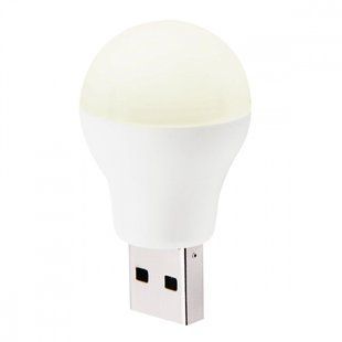 USB Led лампа 1w warm 332183 фото