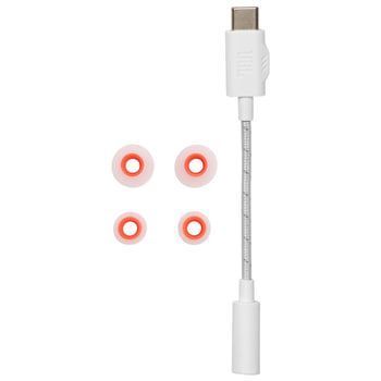 Навушники JBL Quantum 50C (JBLQTUM50CWHT) White 346859 фото
