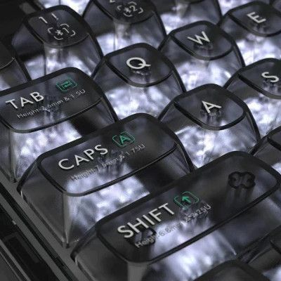 Бездротова Клавіатура Xiaomi Miiw Customized Mechanical Keyboard BlackIO98 (3262407) Dark Silver 284050 фото