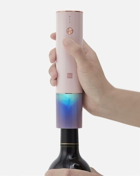 Електроштопор Xiaomi HuoHuo Secret Wine Corkscrew-Pink HXS-P (HU0121) 280039 фото