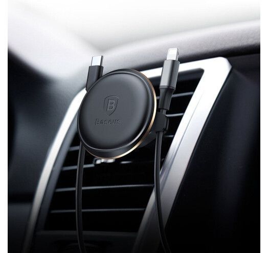 Автомобільний тримач Baseus Magnetic Air Vent Car (SUGX020001) Чорн. 274147 фото