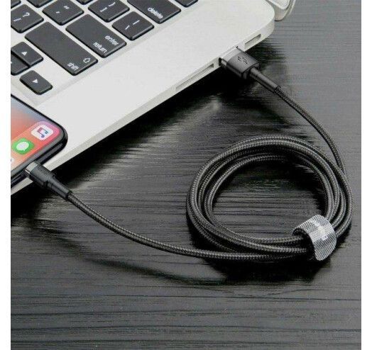 Кабель Baseus Cafule USB кабель USB For IP 2A 3М (CALKLF-RG1) 252277 фото
