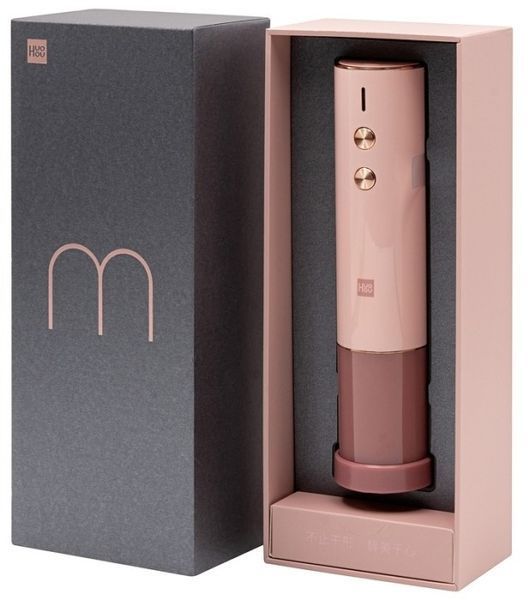Електроштопор Xiaomi HuoHuo Secret Wine Corkscrew-Pink HXS-P (HU0121) 280039 фото