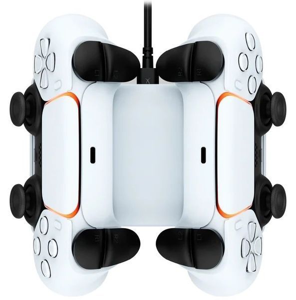 Зарядна станція HyperX ChargePlay Duo для PS5 DualSense (51P68AA) White 365360 фото