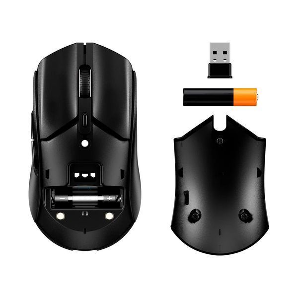 Миша HyperX Pulsefire Haste 2 Core, RGB, WL/BT, чорний (8R2E6AA) 366272 фото
