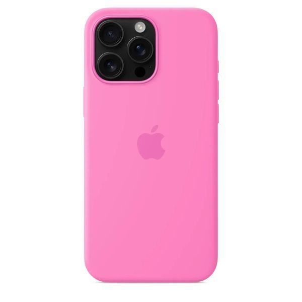 Чохол-накладка Apple iPhone 16 Pro Max Apple Silicone Case MagSafe Peony 357460 фото