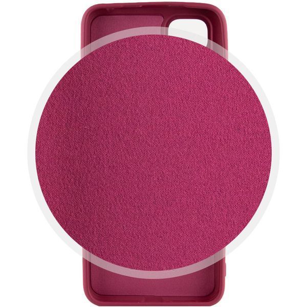 Чохол TPU GETMAN Liquid Silk Full Camera для Xiaomi Redmi Note 11 (Global) / Note 11S Бордовий / Marsala 323903 фото