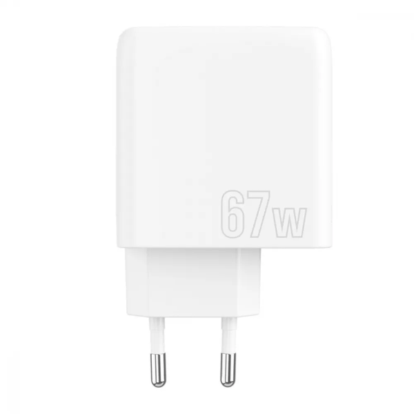 Зарядний Пристрій Proove Shot GaN 67W (2Type-C + USB) (WCSG67120002) White 287399 фото