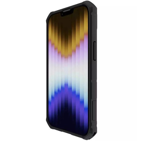 TPU+PC чохол Nillkin CamShield Armor Pro no logo (шторка на камеру) для Apple iPhone 14 / 13 (6.1") Синій 261675 фото