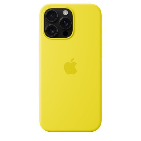 Чохол-накладка Apple iPhone 16 Pro Max Silicone Case with MagSafe - Star Fruit (MA7U4) 322641 фото