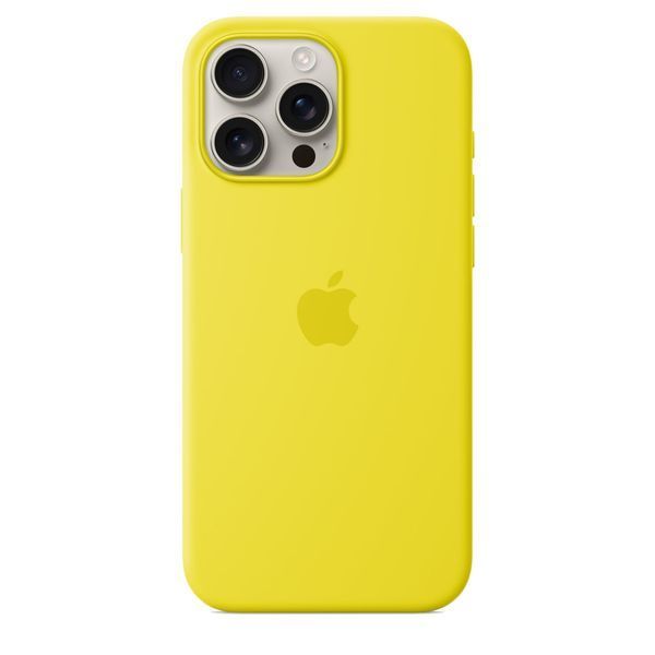 Чохол-накладка Apple iPhone 16 Pro Max Silicone Case with MagSafe - Star Fruit (MA7U4) 322641 фото