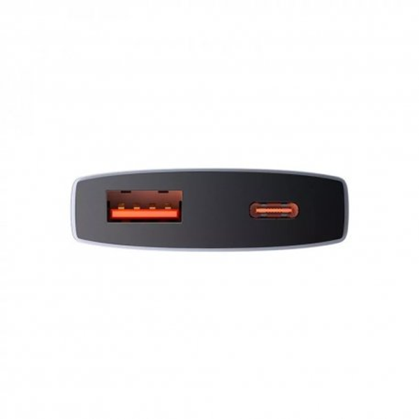 Зарядний Пристрій Baseus GaN5 Pro 65W Ultra-Slim (Type-C + USB) + Кабель Type-C to Type-C 100W (1м) (CCGP150113) Gray 272632 фото