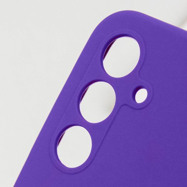 Чохол Silicone Cover Lakshmi Full Camera (AAA) для Samsung Galaxy A56 5G Фіолетовий / Amethyst 344560 фото