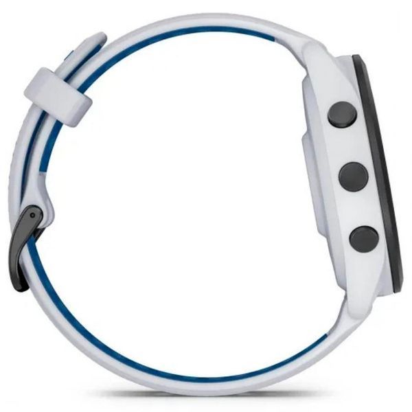 Смарт-годинник Garmin Forerunner 265 Black Bezel w. Whitestone Case and Whitestone/Tidal Blue S. Band (010-02810-01,010-02810-11,010-02810-51) 286441 фото
