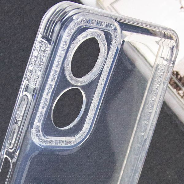 Чохол TPU Starfall Clear для Oppo A17 Прозорий 270433 фото